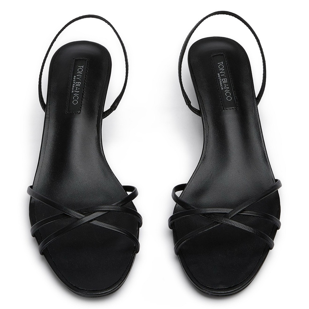 Tony Bianco Black Sandals, size 8.5